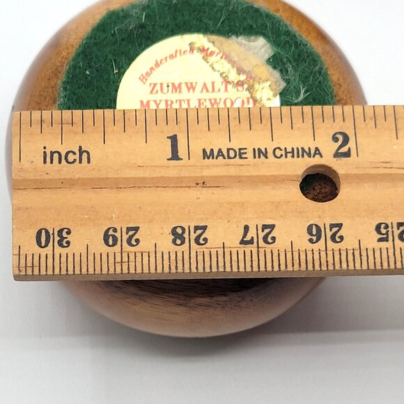 Zumwalt Myrtlewood Paper Weight &  Hawaii Souvenir Wood Trinket Box - Picture 13 of 14